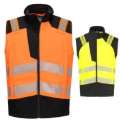 Gilet da Lavoro Portwest Alta Visibilità FR719 Softshell Impermeabile Ignifugo