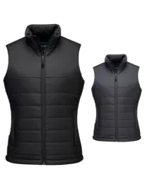 Gilet da lavoro Portwest S607 Professionale Isolato Baffle Impermeabile Multitasche Donna