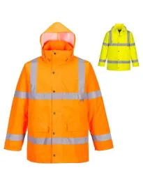 Giacca da Lavoro Portwest Alta Visibilità ES460 Impermeabile Multitasche