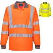 Polo da Lavoro Portwest ES277 Alta Visibilità Manica Lunga