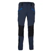 Fuori tutto - Pantaloni da Lavoro Multitasche Stretch Cofra Velten V621-0-04 Taglia 46 Colore Antracite Nero Arancione
