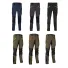 Fuori tutto - Pantaloni da Lavoro Multitasche Stretch Cofra Velten V621-0-04 Taglia 56 Colore Nero Lime
