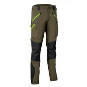 Fuori tutto - Pantaloni da Lavoro Multitasche Stretch Cofra Velten V621-0-04 Taglia 56 Colore Nero Lime