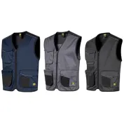 Gilet da Lavoro Stretch Multitasche Zip Intera Diadora Utility Vest Mover 2.0 702.183060