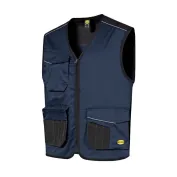 Gilet da Lavoro Stretch Multitasche Zip Intera Diadora Utility Vest Mover 2.0 702.183060