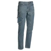 Fuori tutto - Jeans da Lavoro Multitasche Stretch Issa Line Jest 8025BP Taglia XL
