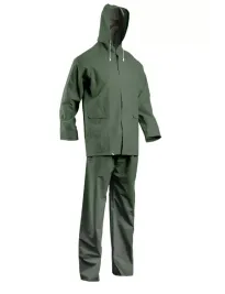 10 Pezzi - Tuta Da Lavoro Coverguard PVC Set MO50200 Impermeabile