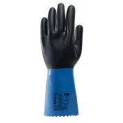 12 Paia - Guanti Da Lavoro Coverguard In Neoprene Eurochem NES30 1CHNE30 Protezione Chimica