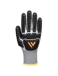 12 Pezzi - Guanti da Lavoro Portwest AP54 Antitaglio Anticalore Rivestiti in Nitrile