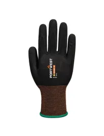 12 Pezzi - Guanti da Lavoro Portwest A373 Traspirante Anticalore Rivestiti in lattice sabbiato