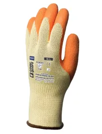 5 Paia - Guanti Da Lavoro Coverguard In Lattice Eurostrong 1LACO0P Rischi Meccanici