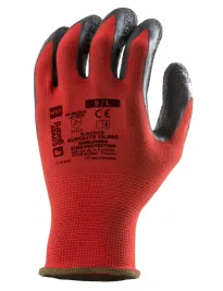 10 Paia - Guanti Da Lavoro Coverguard In Lattice Eurolite 1LACR Rischi Meccanici