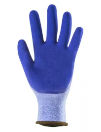 10 Paires - Gants de Travail Coverguard en Latex Eurolite 1LASB Risques Mécaniques