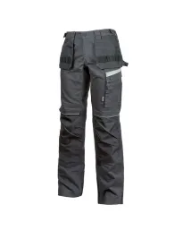 Fuori tutto - Pantaloni da Lavoro Stretch Elasticizzati Multitasche U-Power Gordon PE126AG Taglia 62 Colore Asphalt Grey