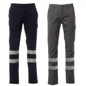 Pantaloni da Lavoro Payper AY 7608 Alta Visibilità Power Stretch Reflex Multitasche