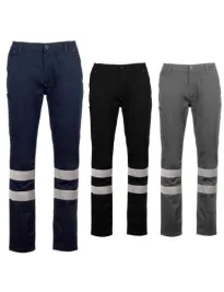 Pantaloni da Lavoro Payper AY 7355 Alta Visibilità Engine Stretch Reflex Multitasche