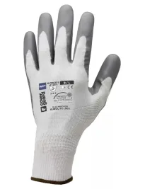 10 Paia - Guanti Da Lavoro Coverguard In Lattice Eurolite 1LACW00 Rischi Meccanici