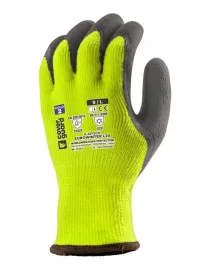 5 Paia - Guanti Da Lavoro Coverguard In Lattice Eurowinter 1LAFO Antifreddo