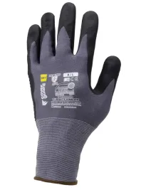 10 Paia - Guanti Da Lavoro Coverguard In Nitrile Eurolite 1NIDP00 Rischi Meccanici