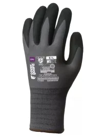 10 Paia - Guanti Da Lavoro Coverguard In Nitrile Eurolite 1NISG Rischi Meccanici