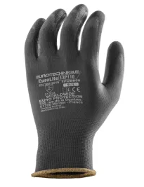 Set Da 5 Guanti Da Lavoro Coverguard In Poliuretano Eurolite 1PUBB5P Rischi Meccanici