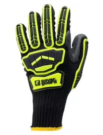 6 Paia - Guanti Da Lavoro Coverguard In Lattice Eurostrong 1VIBL00 Rischi Meccanici