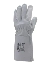 10 Paia - Guanti Da Lavoro Coverguard In Pelle Euroweld 1WEL20 Saldatore