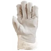 120 Pezzi - Guanti Da Lavoro Coverguard In Pelle Eurostrong MO150 Rischi Meccanici