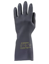 10 Paia - Guanti Da Lavoro Coverguard In Neoprene Eurochem MO5310 Rischio Chimico