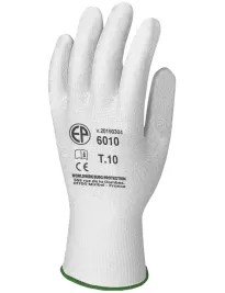 10 Paia - Guanti Da Lavoro Coverguard In Poliammide Eurolite MO6009