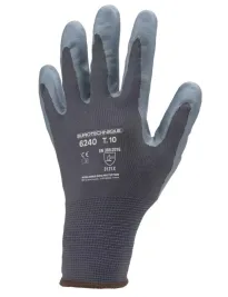 10 Paia - Guanti Da Lavoro Coverguard In Nitrile Eurolite MO6240 Rischi Meccanici