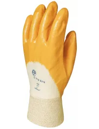 10 Paia - Guanti Da Lavoro Coverguard In Nitrile Eurostrong MO9310 Rischi Meccanici