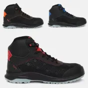 Scarpe Antinfortunistiche Parade Racer S1P SR FO SC CI HI 07RACER8836 Alte Comode Metalfree