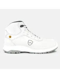 Scarpe Antinfortunistiche Parade Rogar S3 SR FO CI HI ESD 07ROGAR9817 Alte Metalfree Bianco