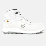 Scarpe Antinfortunistiche Parade Rogar S3 SR FO CI HI ESD 07ROGAR9817 Alte Metalfree Bianco