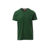 T-shirt Collo a V Manica Corta in Cotone V-Neck - Payper