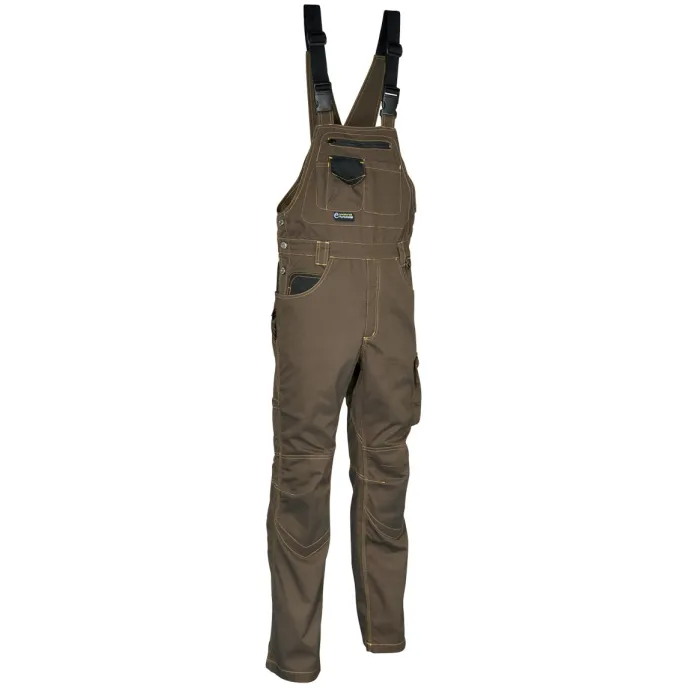 Fuori tutto - Salopette da Lavoro Multitasche Cofra Steel V062-0-00 Taglia 48 Colore Nero