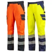 Pantaloni da Lavoro Alta Visibilità Multitasche Stretch U-Power Arc WHL407