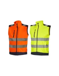 GGilet da Lavoro Multitasche Alta Visibilità Stretch U-Power Boreal WHL385