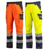 Pantaloni da Lavoro Alta Visibilità Multitasche Stretch U-Power Furgo WHL379