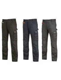 Pantaloni da Lavoro Multitasche Stretch U-Power Fresco WST420