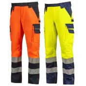 Pantaloni da Lavoro Alta Visibilità Multitasche Stretch U-Power Thunder WHL380