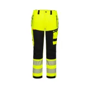 Pantalone da Lavoro Portwest Alta Visibilità DX448 Multitasche Impermeabili