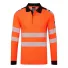 Polo da Lavoro Portwest FR734 Alta Visibilità Manica Lunga Ignifuga