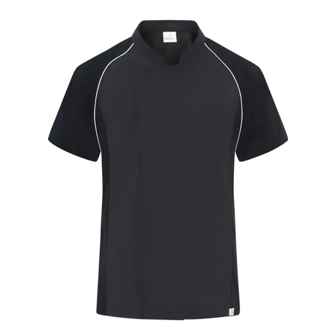 Fuori tutto - Giacca Giblor's Coreana Ristorazione Javier 25P08G430 Cuoco Manica Corta Benessere Taglia XL Colore Bordeaux