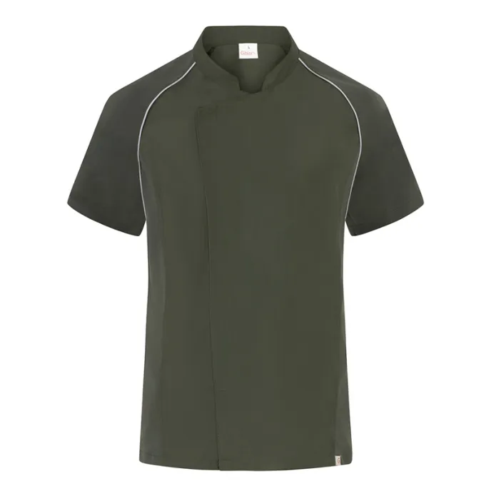 Fuori tutto - Giacca Giblor's Coreana Ristorazione Javier 25P08G430 Cuoco Manica Corta Benessere Taglia XL Colore Bordeaux