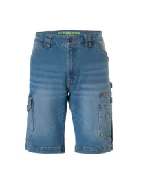 Bermuda da Lavoro Rossini Cargo Soul A00810 Multitasche Stretch