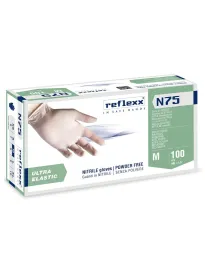 Guanti in Nitrile Reflexx N75 senza polvere
