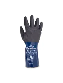 10 Paia - Guanti Showa rivestito in Nitrile CS710