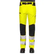 Pantaloni Da Lavoro Alta Visibilità Multitasche Stretch Issa Line Extreme Hi Vis 8450NB